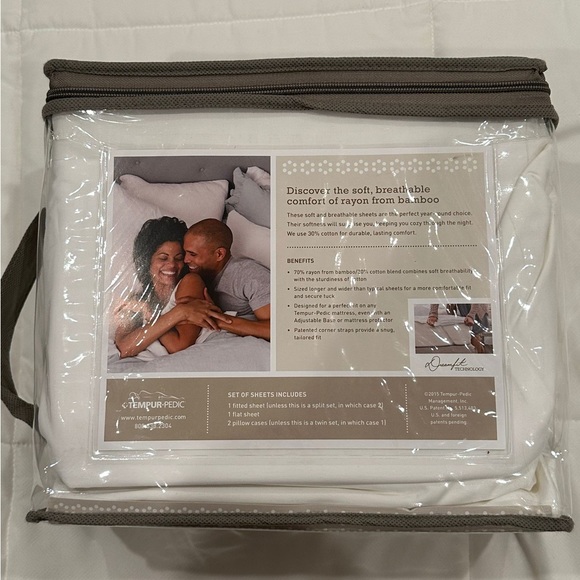 tempur pedic Bedding Tempur Pedic By Dreamfit King Size Sheet